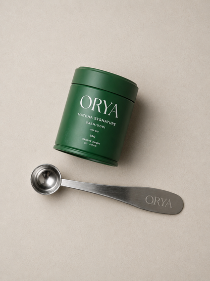 La cuillère doseuse à matcha