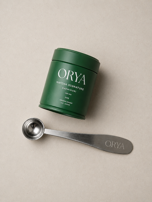 La cuillère doseuse à matcha